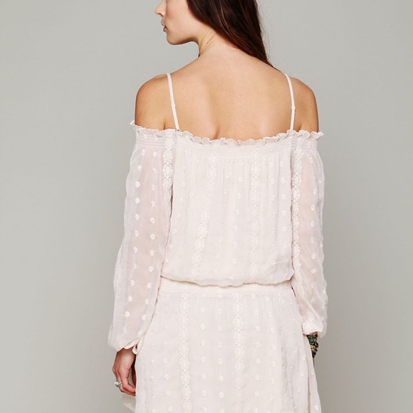 Free People Juliet Off The Shoulder Dress SZ S - Picture 7 of 7